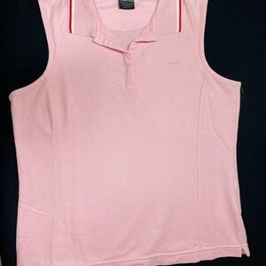 Nike Light Pink Sleeveless Polo